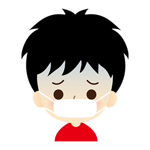 風邪の病原菌が鼻に侵入すると、鼻の粘膜から鼻水がたくさん分泌されます。