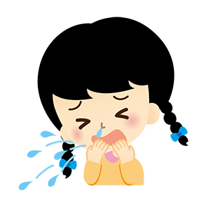 アレルギーの原因になるアレルゲンが体内に侵入してアレルギー物質を作り、鼻腔の粘膜を刺激して鼻水、鼻づまり、くしゃみ――などを引き起こします。